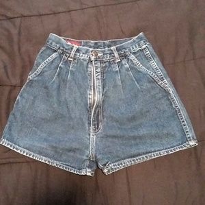 Super High Waisted Denim Shorts